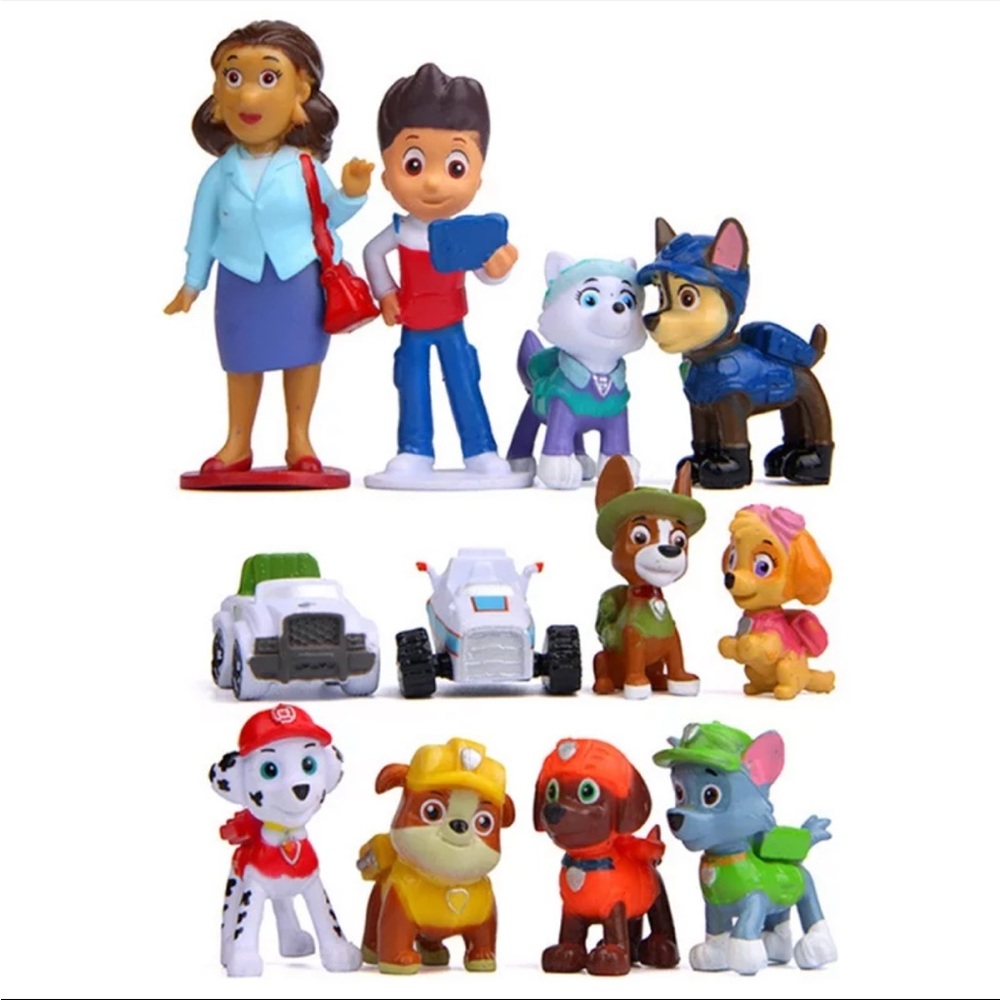 🐾New🐾Paw Patrol Action Figures 12 piece set🐾 - Picture 2 of 8